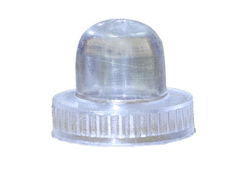 Round waterproof cap